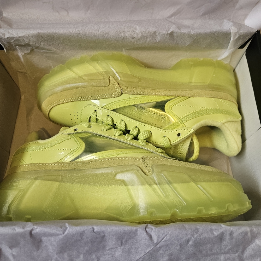 Reebok Club C Cardi Women's Sneakers - Hi Vis Green